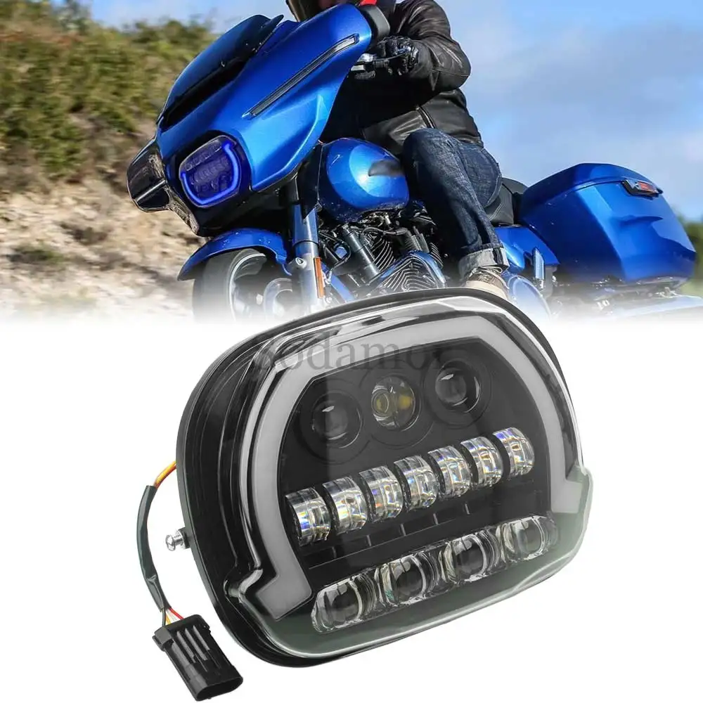 

Motorcycle Parts LED front lamp headlights kit For Harley Touring Street Glide CVO/SE FLHXSE 2023-25,Touring Street Glide FLHX/I