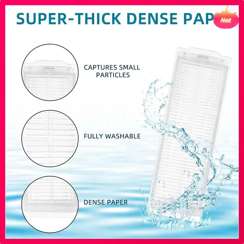 AD-14PCS для Xiaomi Mi Robot Vacuum Mop 2S / Mop P / Mop Pro / XMSTJQR2S / STYTJ02YM Аксессуары Основная боковая щетка с фильтром Mop