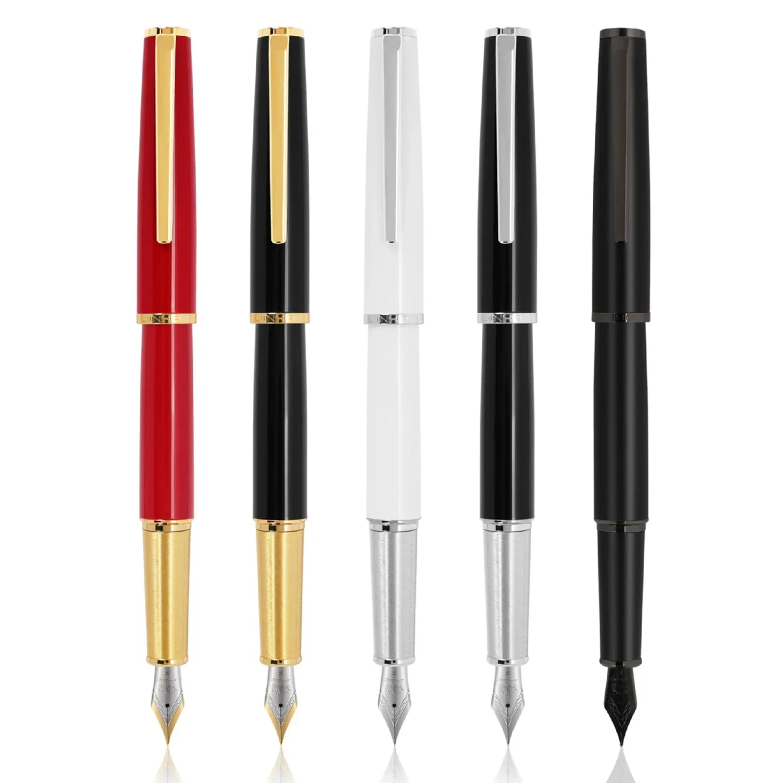 Jinhao 95 Metal Fountain Pen EF/F/M Nib Retro Design Metal Material Elegant Clip Writing Office school supplies Gift Ink Pen