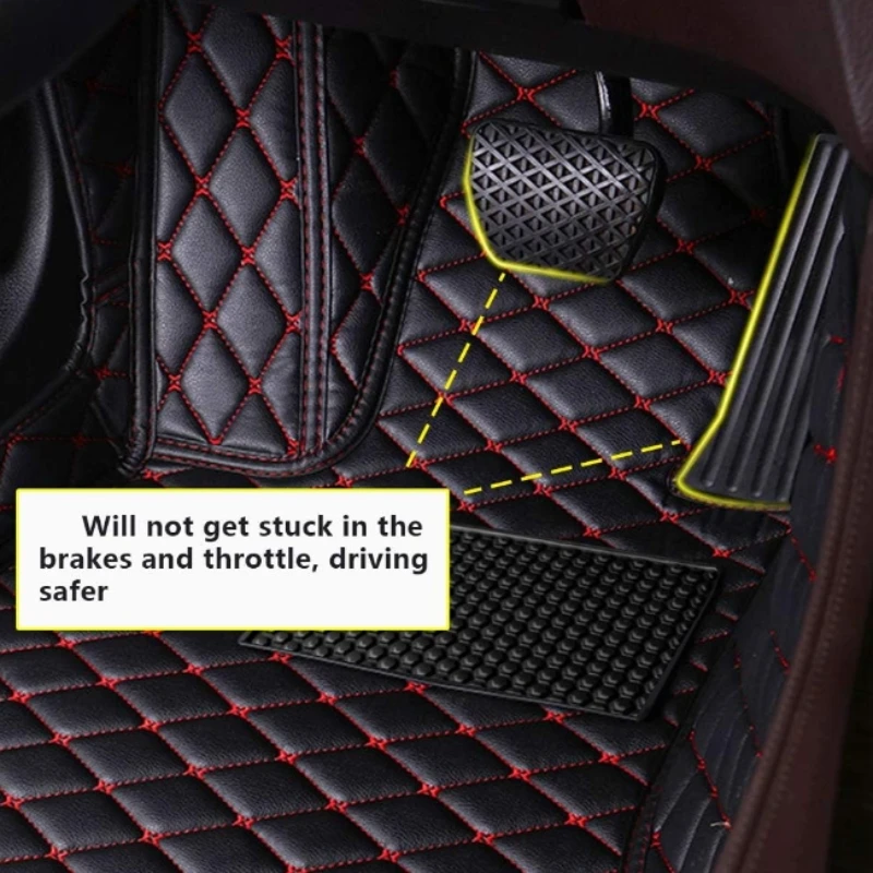 Custom Car Floor Mats for BeiJing All Model EU5 EU7 EX3 EX5 U5 X3 X5 X7 CC D20 D50 D60 D70 D80 X25 X35 X55 X65 Auto Accessories