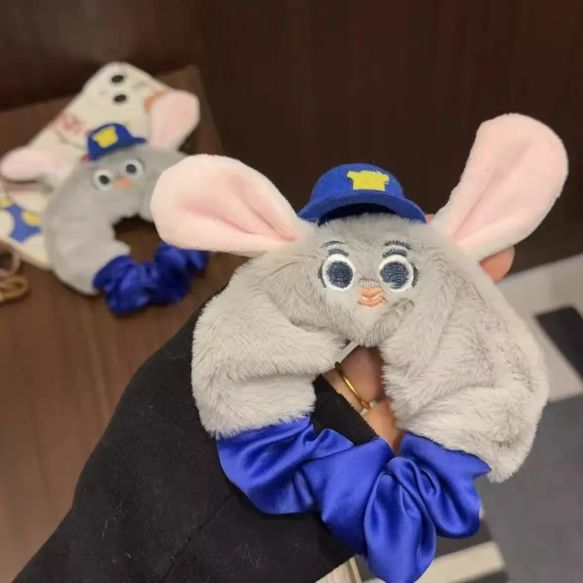 2025 Nieuwe Stijl Zootopia Pluche Haaraccessoires Nick Wilde Judy Hoppes Haarbanden Clips Leuke Dieren Stripfiguur Haar