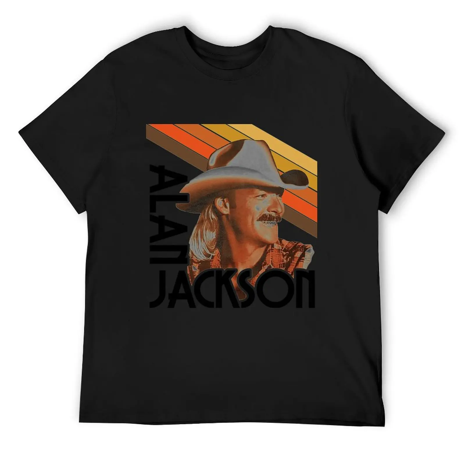 

Alan Jackson T-ShirtAlan Jackson Retro Country FanArt Tribute T-Shirt vintage sports fans man t shirt men clothing