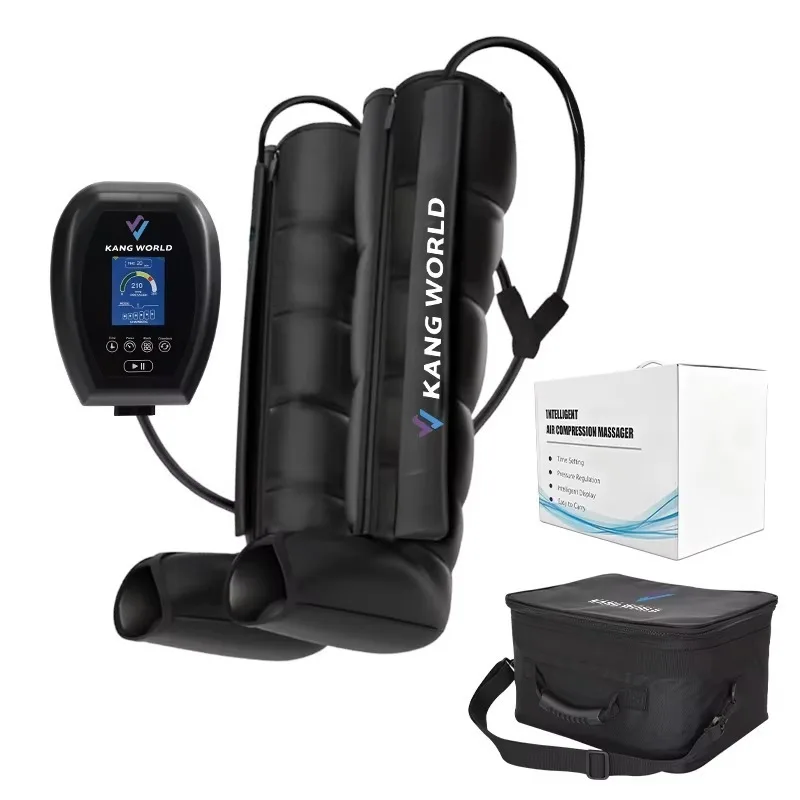 Presoterapia Air Compression Recovery Boots Lymphedema Leg & Foot Massager Therapy Pump