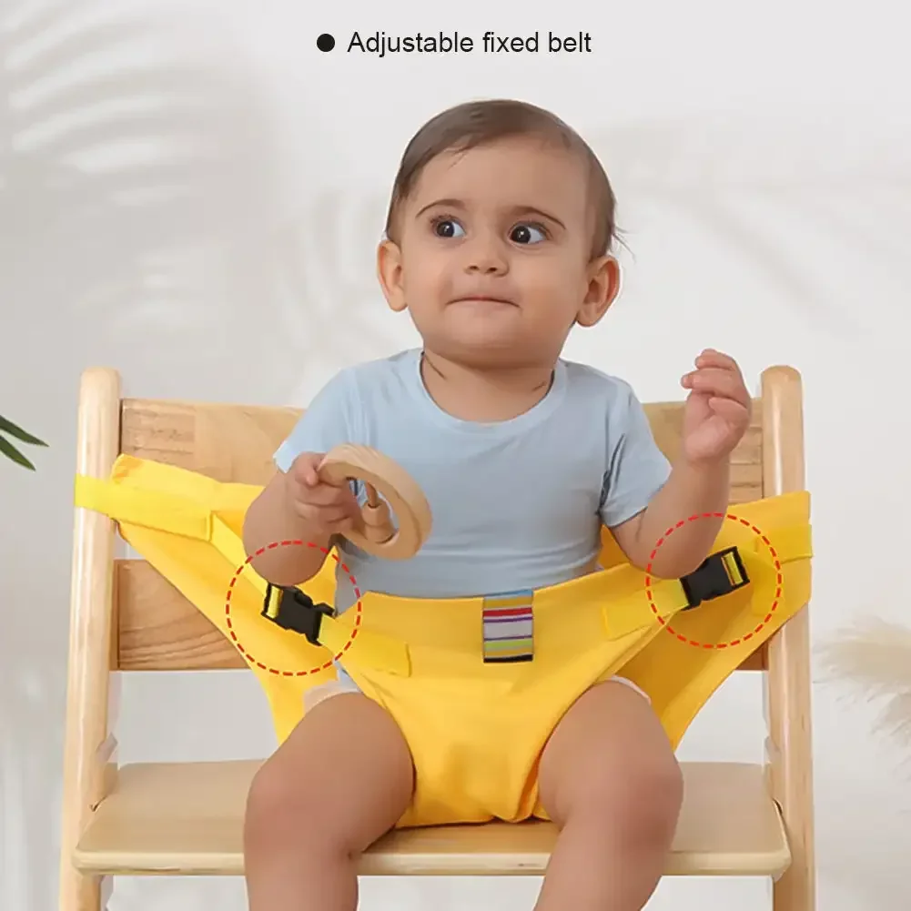 Baby Meal Strap Portable Child Seat Harness Baby Meal Strap Prevent Baby from Falling Foldable Portable Storage