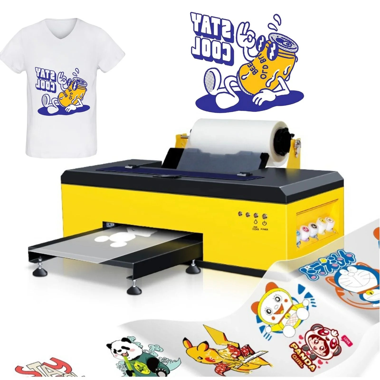 2023 New Sublimation DTF Printer A3 A4 T Shirt Printing Machine To Film DTF Printer Printing Machine