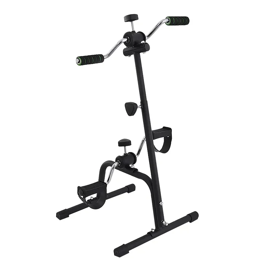 

Indoor Mini Fitness Exercise Bike Treadmill Vertical Rehabilitation Bicycle Handrail Cycling Stepper Leg Pedal Trainer