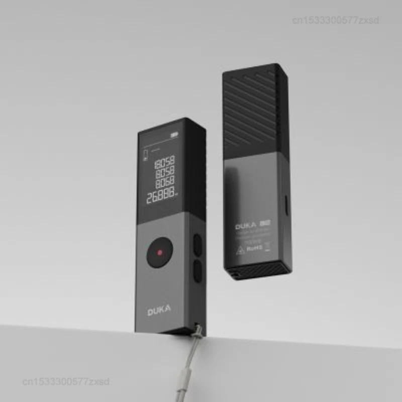 Youpin DUKA ATuMan LS-B, Telémetro Láser de 50m, Mini Medidor de Distancia, Herramientas de Medición Portátiles, Recargable por USB, Medidor Láser Digital