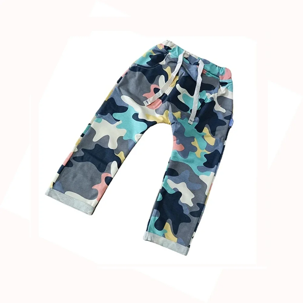 

Kids clothes for boys pants ropa de niñas 2 a 8 años Spring Autumn new children trousers camouflage roupa infantil