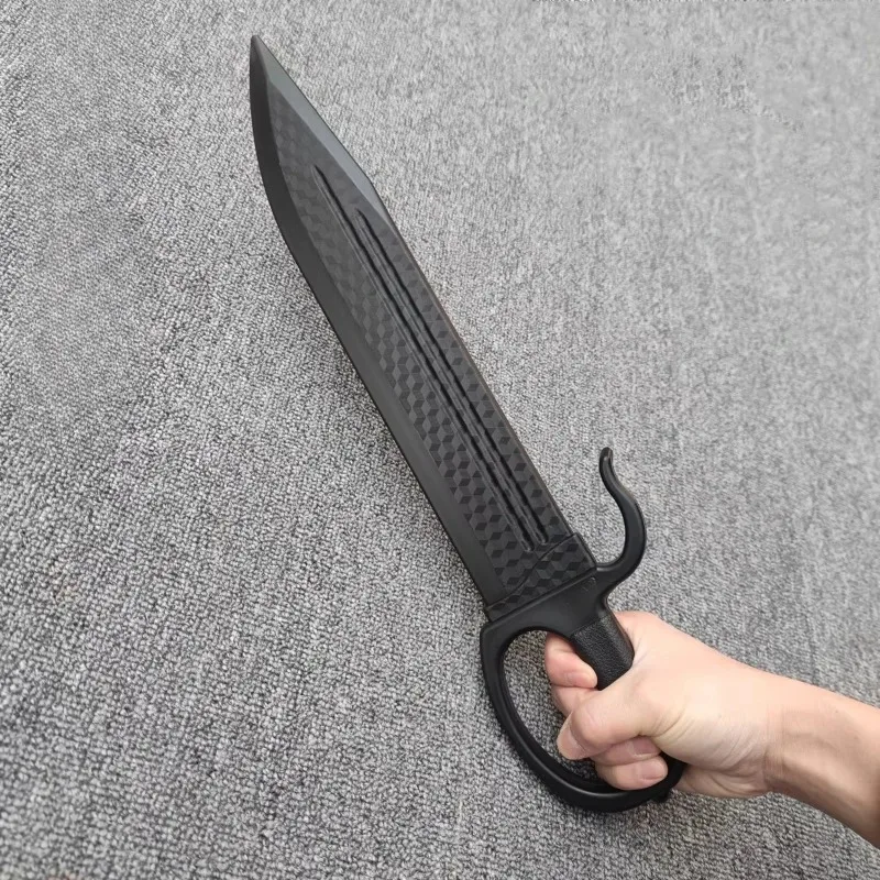 46cm Plastic Wing Chun Eight Knives Tang Hengdao Han Sword Samurai Blade Props Practice - view 4