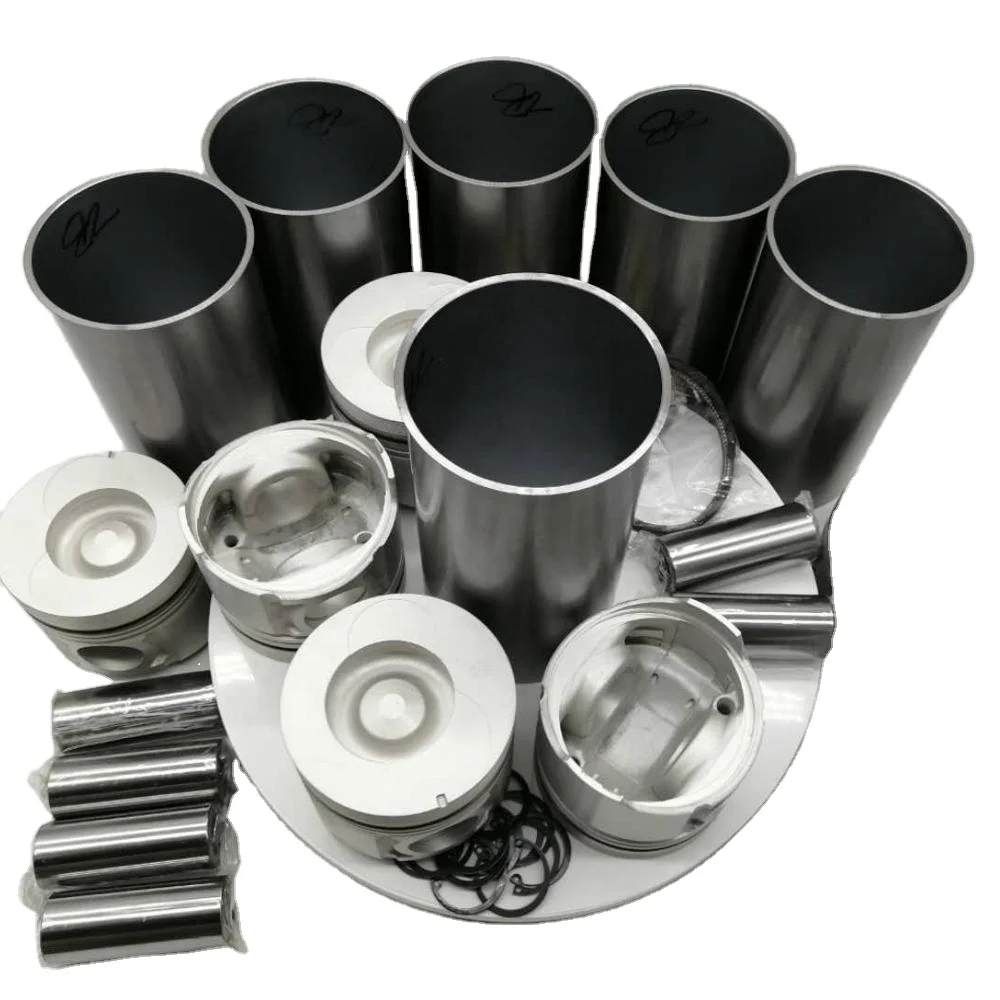 6UZ1 6UZ1-T Engine Repair Kit Gasket Kit Piston Ring Pin Cylinder Liner Intake Valve Exhaust Valve Guide Seat For Excavator