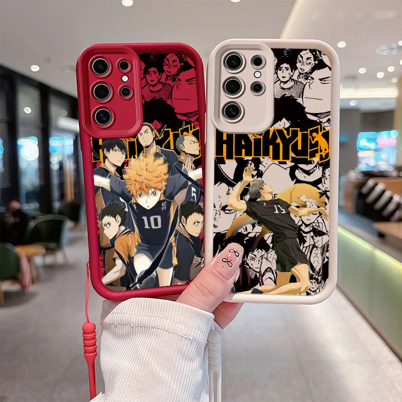 Haikyuu Shoyo Hinata For Xiaomi Redmi 13C 12C 10A 10C 9T 9A 9C Note 13 12 11 10 Pro Plus Eyes Ladder Soft Cover Funda Phone Case