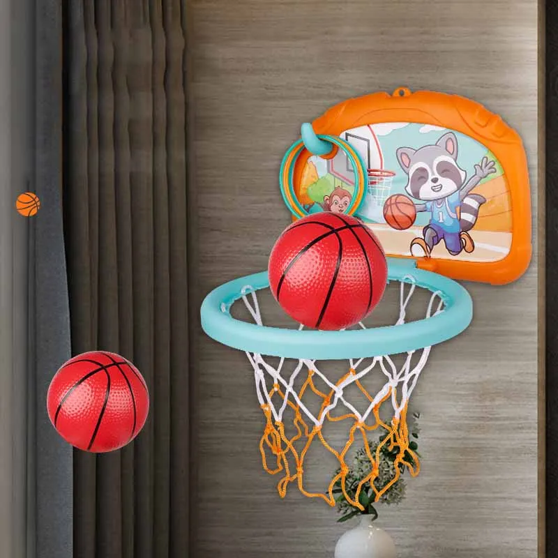 Children's Basketball Hoop Indoor Hoop Throwing Toys Kindergarten Baby Physical Exertion Basketball Sports Toys