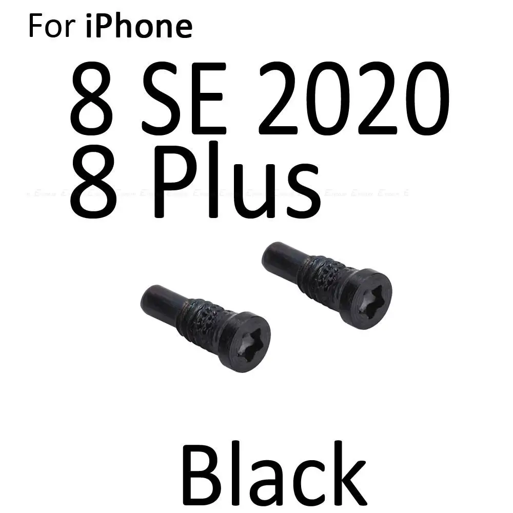 10pcs tornillo Torx aguj. Punto 5 estrella de enchufe de cola Pentalobe Fondo tornillos para iPhone 8, 12, 13 mini 11 Pro X XR XS Max SE 2020