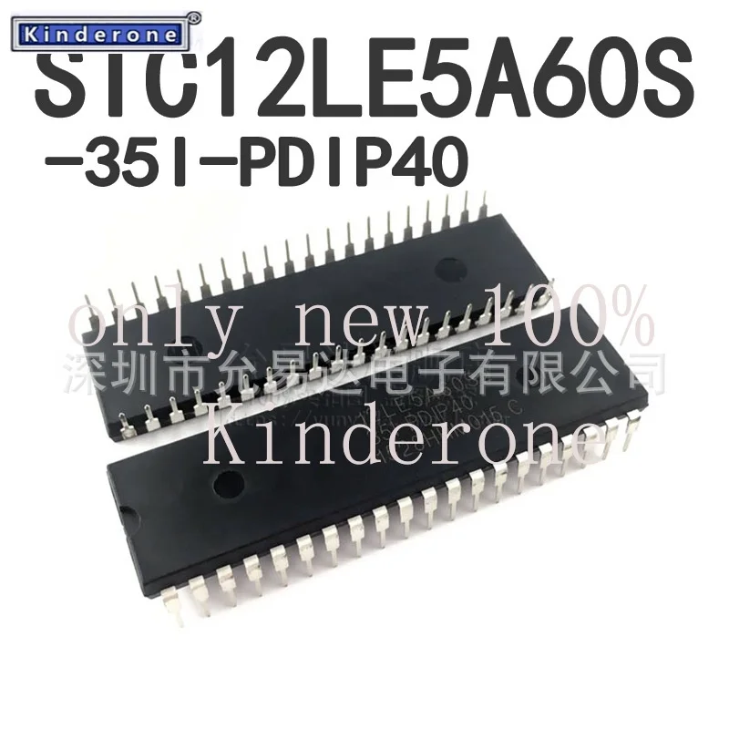 Brand new & original STC12LE5A60S2-35I-PDIP40Direct Plug