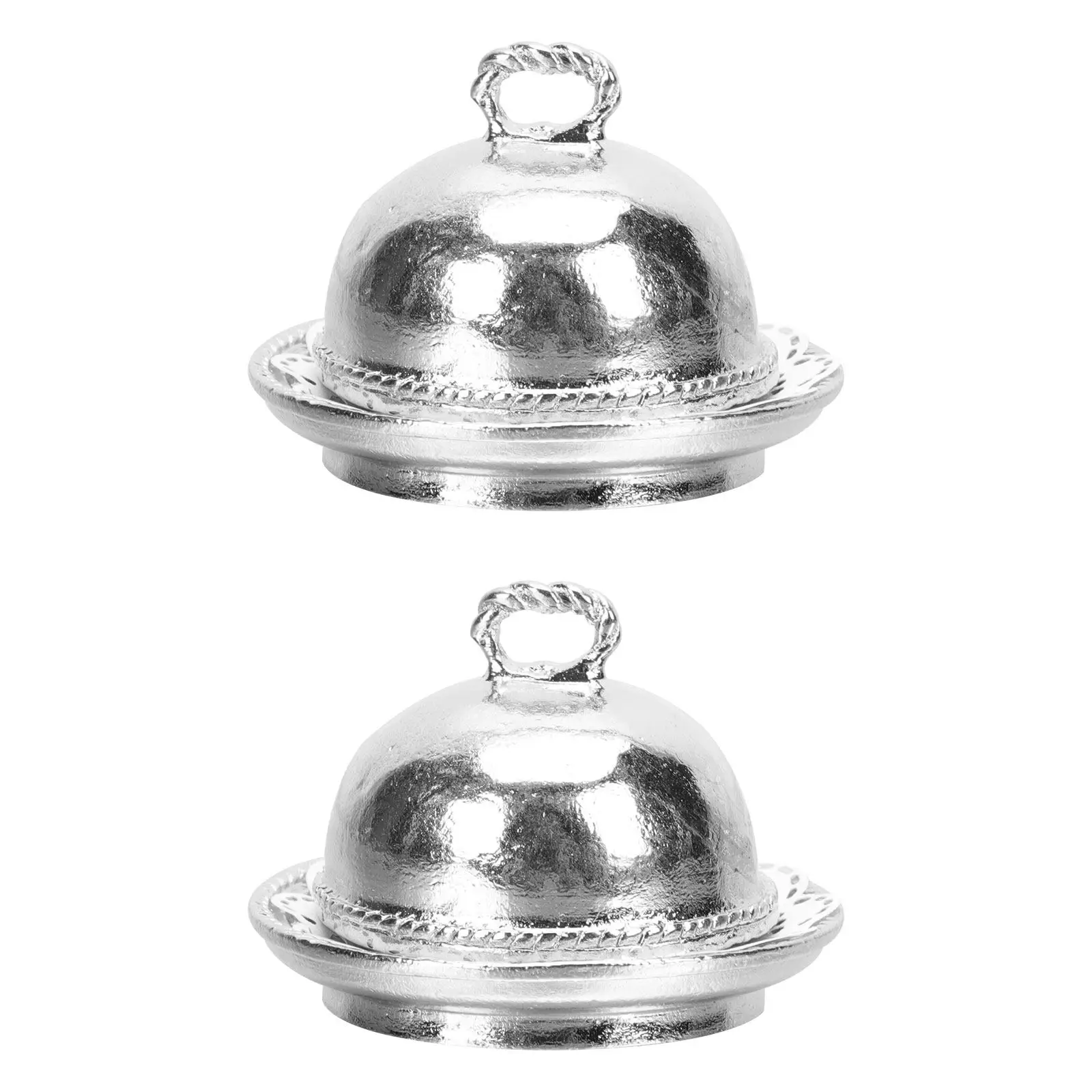 

2 комплекта мини-подносов в европейском стиле с гладкими краями, безопасные, для рукоделия, подарок на день рождения, украшение детской комнаты, кухня для кукольного домика