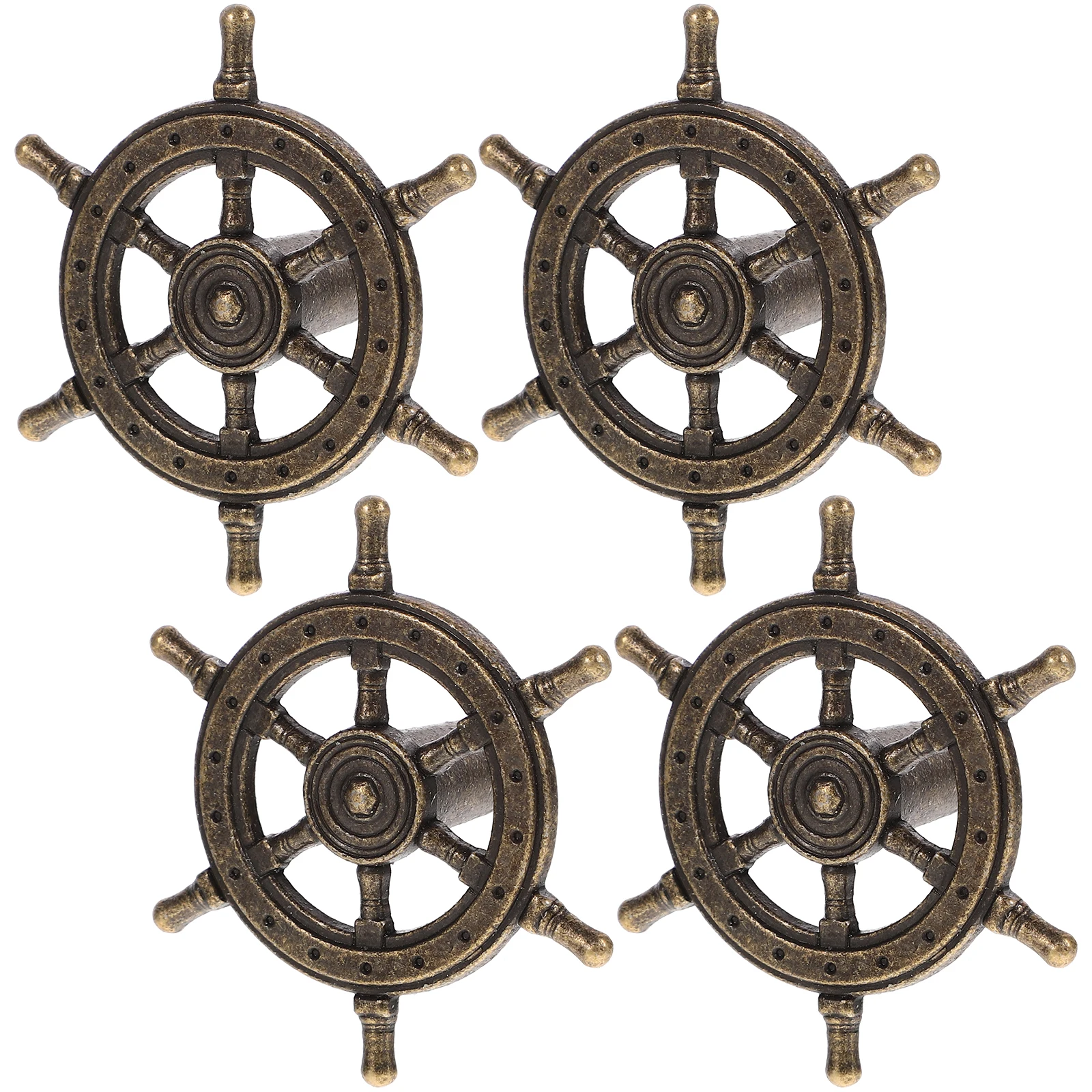 

4 Pcs Modern Zinc Alloy Drawer Knobs for Cabinets Dressers Wardrobes Round Metal Cabinet Pulls Easy Installation