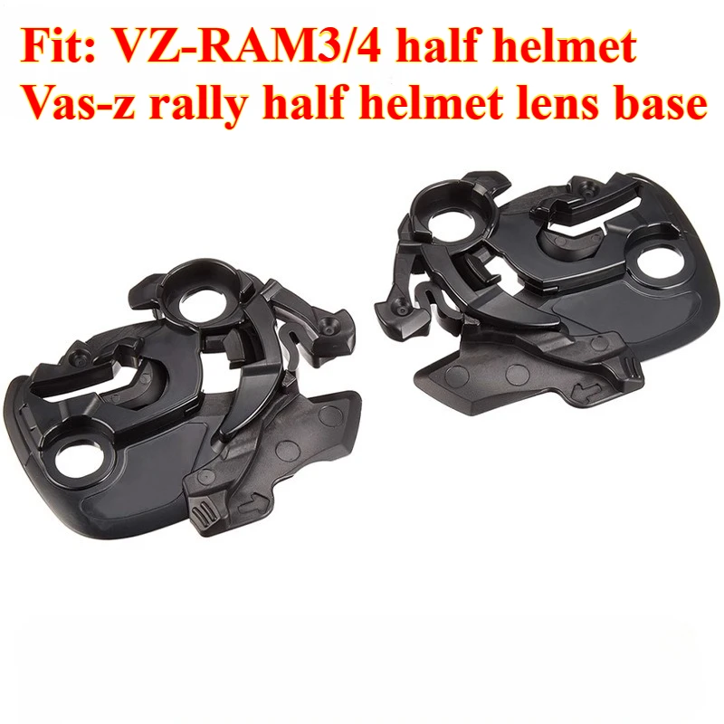 

1PCS Motorcycle Helmet Lens Base for VZ-RAM3/4 Half Helmet/vas-z Pull Half Helmet Helmet Accessories