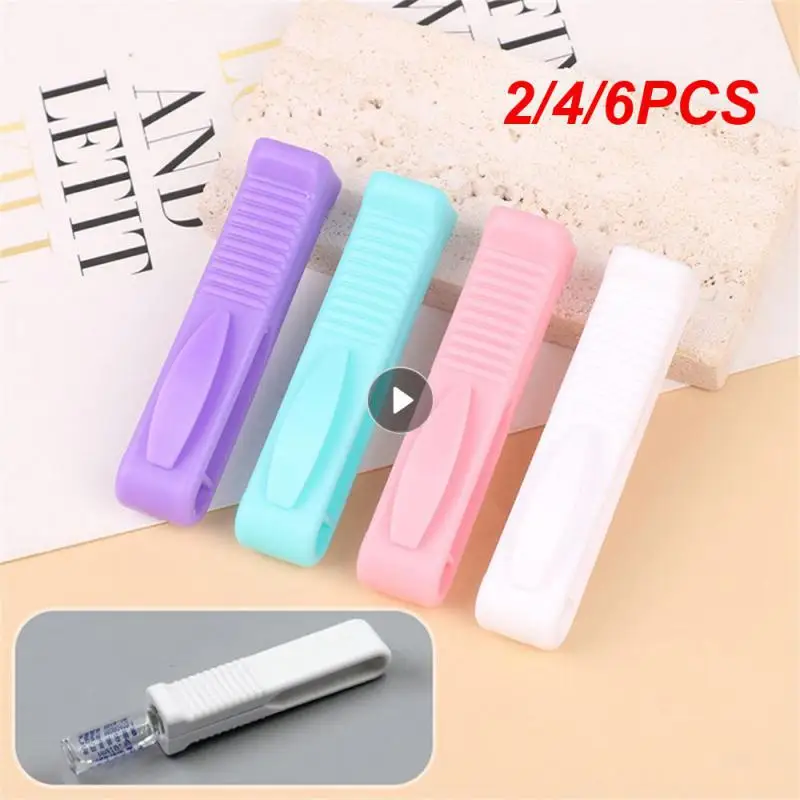 2/4/6PCS Bottle Opener Compact Safe And Efficient 4 Colors Home Supplies Ampoule Opener Durable Creative Design