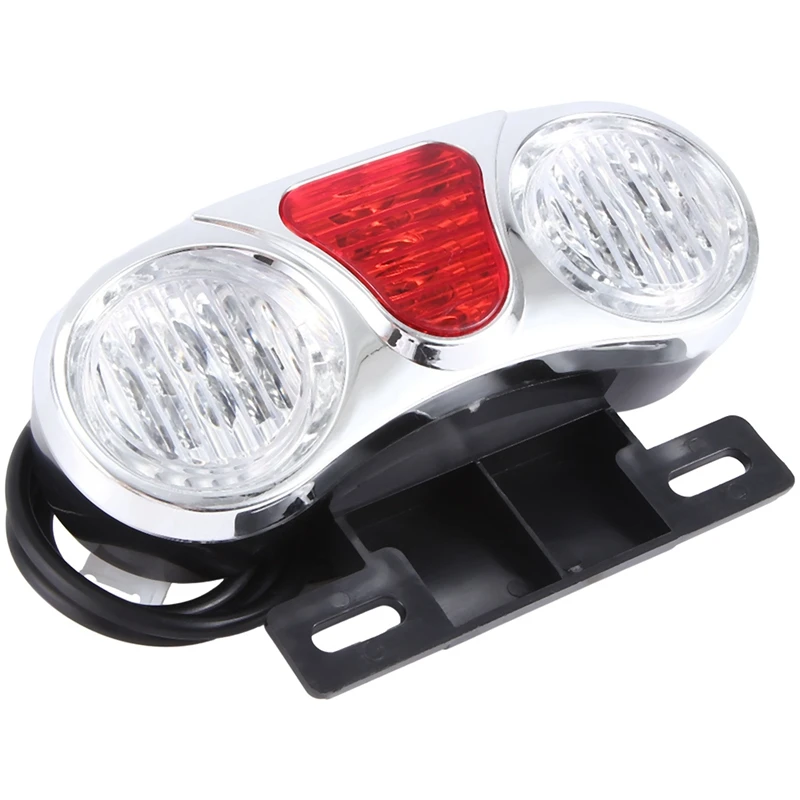 Electric Vehicle Brake Light Left&Right Turn Signal Taillight 60V Lane Change Warning Light For Citycoco Replacement Accessories