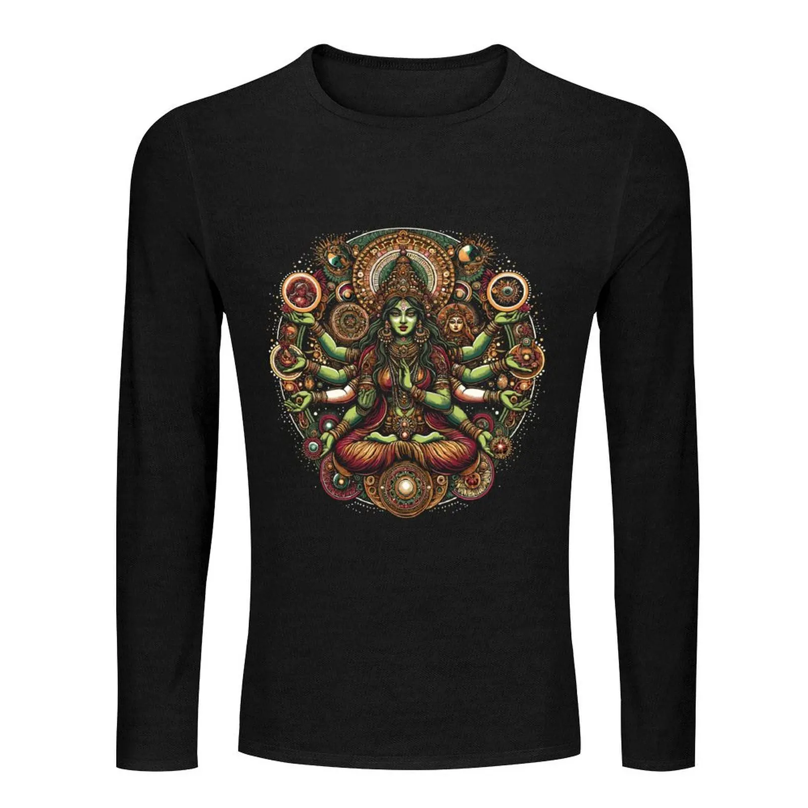 GODDESS KALI DURGA Long T-Shirt sublime t shirt mens graphic t-shirts funny