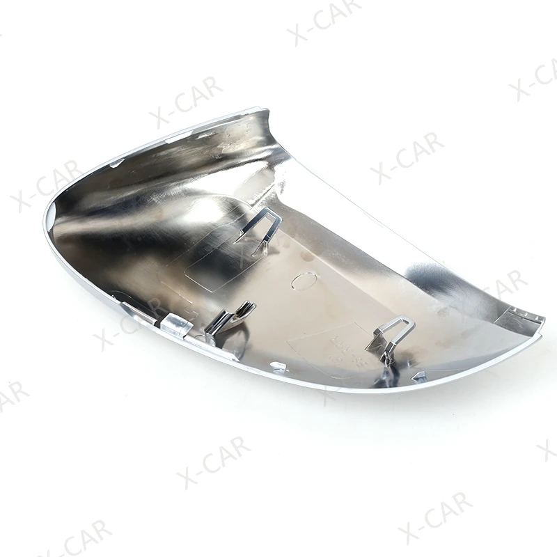 2PCS For Volkswagen VW Passat B8 Variant 2015-2019 Matte Chrome Rearview Side Mirror Cover Cap Shell Lid House