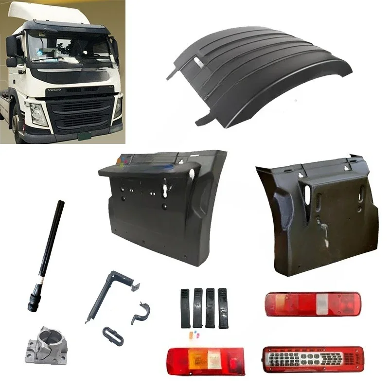 Suitable for  Volvo FH FM380/420/440/460/500 Tractor Truck Rear Wheel Fender Bracket