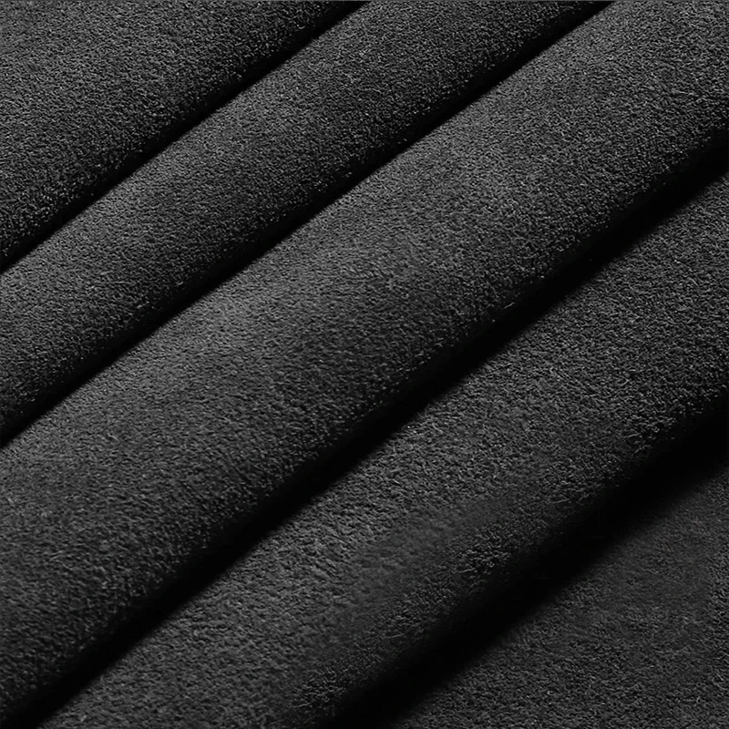 Diy Hand Sewing Car Steering Wheel Cover for Changan UNIV UNI-V UNIT CS55 Suede Protection Interior Car Accessories Black