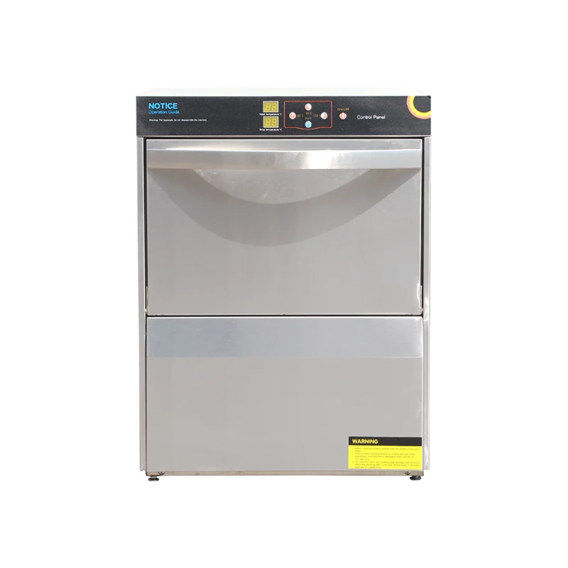 

Large Capacity Stainless Steel Automatic Commercial Undercounter Dishwasher Machine for Small & Medium Hotels