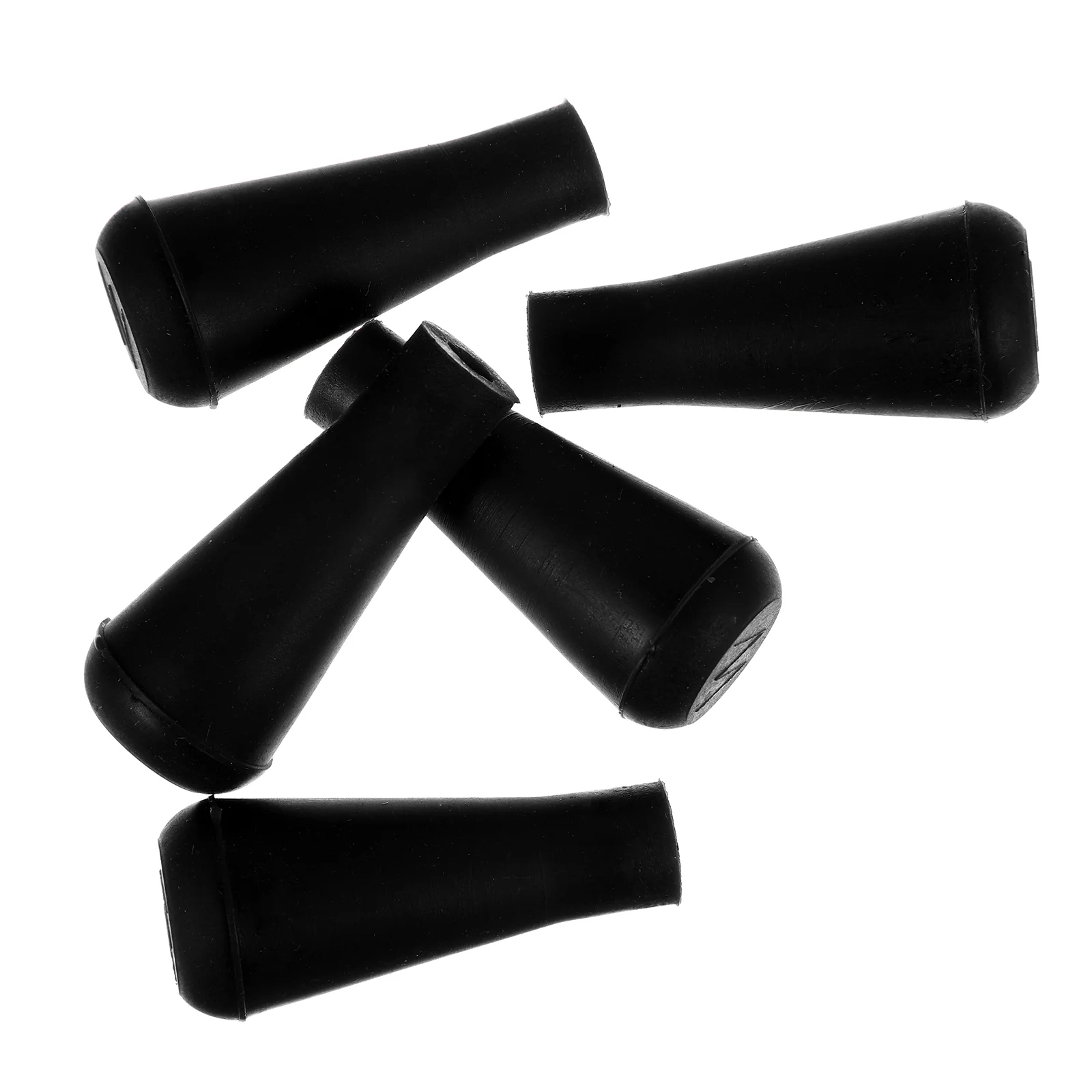 5 Pcs Arrow Target Rubber Arrowhead Archery Broadhead Practice Throw Pot Tips for Black