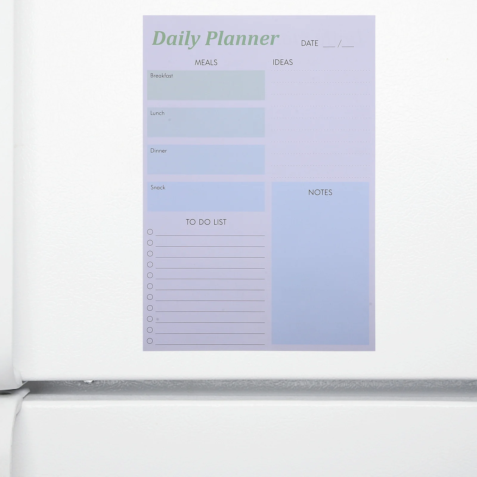 

Magnetic Daily Planner Notepad Compact Lightweight Smooth Writing Portable Task Schedule Notebook For Office Home Travel