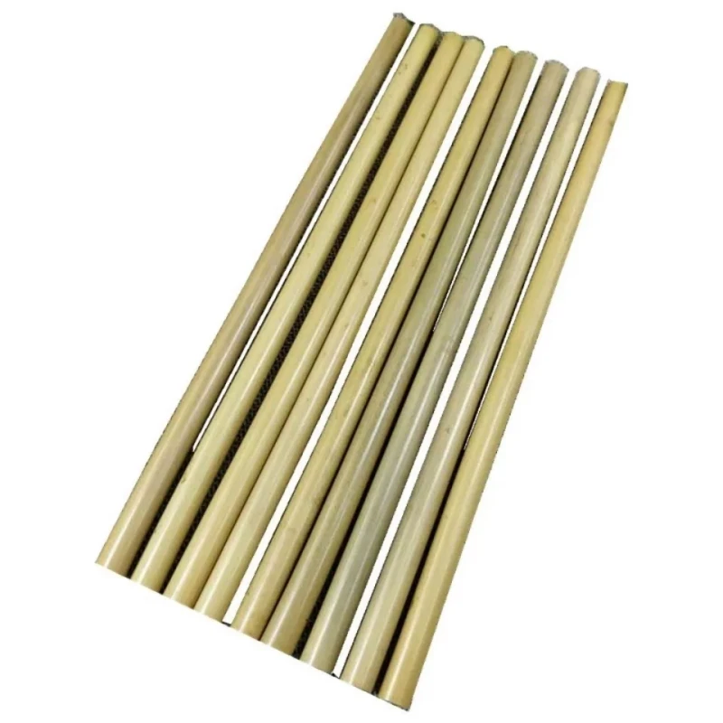 

15Pc/Set 20cm Bamboo Straw Reusable Drinking Straws For Party Birthday Wedding Bar Tool Barware