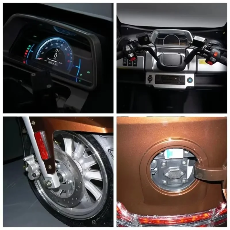 25 speed New style scooter adult old-age power tricycle miniature two-door  three-seater electric car