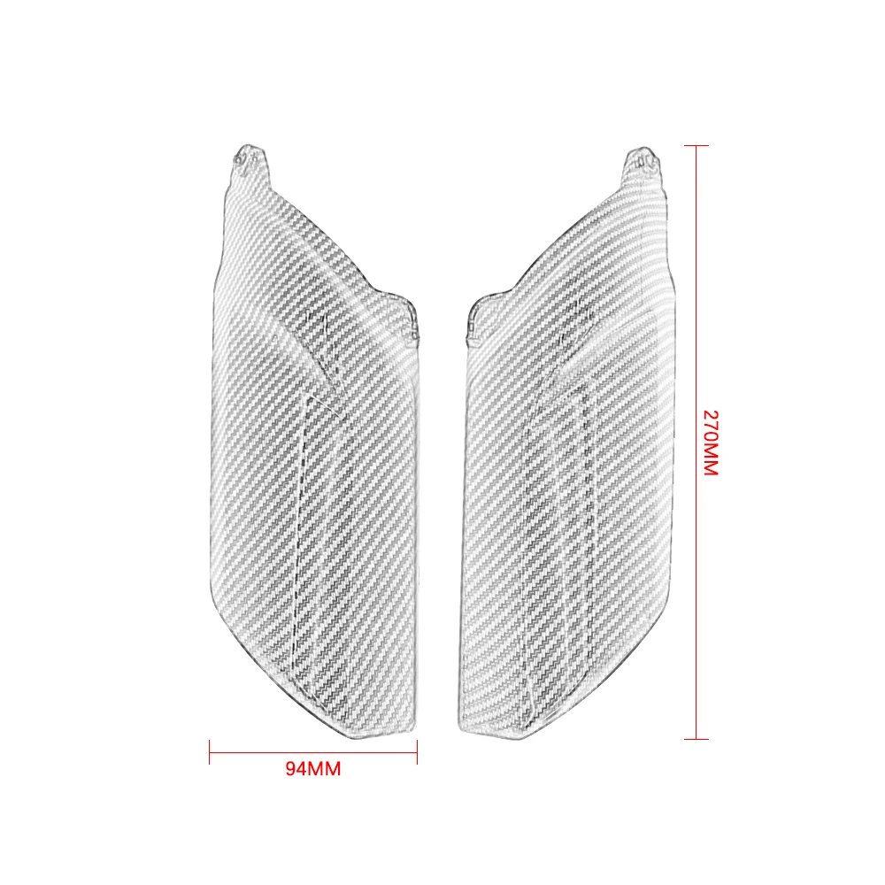 가와사키 ER6N 2012 2013 2014 2015 2016 용 ABS 플라스틱 오토바이 프론트 펜더 포크 충격 커버 가드 보호대 페어링