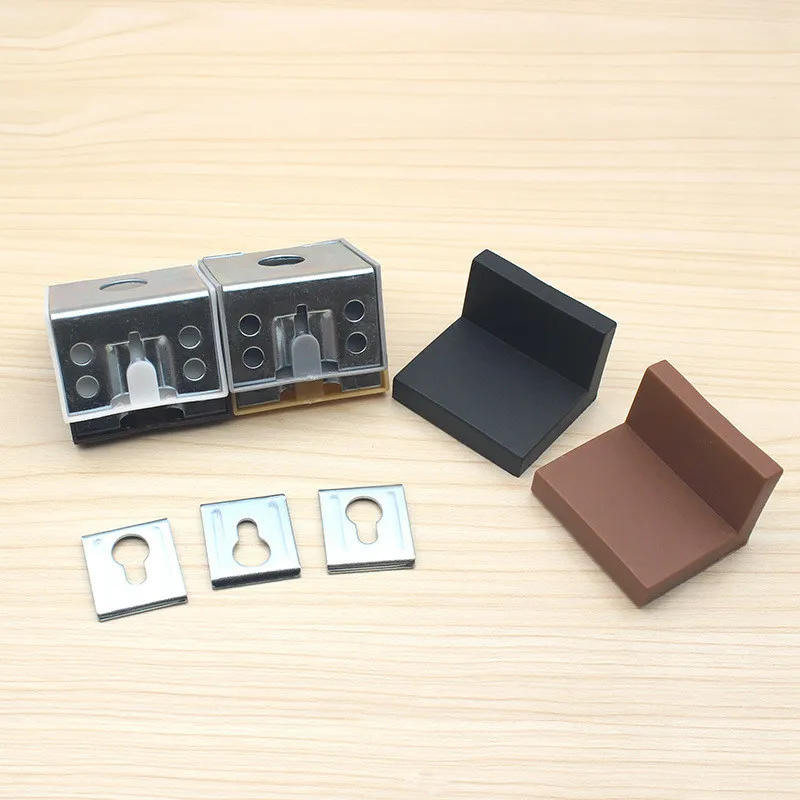 Kk & Fing Kast Opknoping Code Kast Verbinding Hoek Met Decoratieve Cover Ijzer Hoek Code Plastic Haakse Opknoping Code