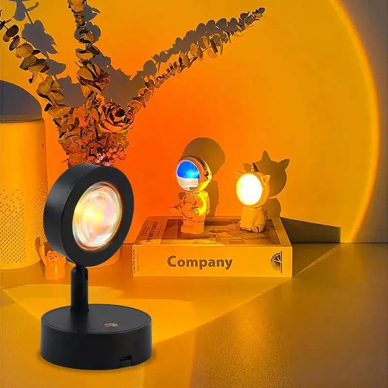 Led Magnetic Charging Sunset Lamp Is Suitable For Wall Lamps, Kitchen, Display Cabinets, Cabinet Decoration.