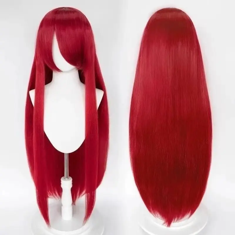

90cm Extra-Long Straight Wig for Anime Cosplay | All-Color Options & High Weight for Dramatic Looks