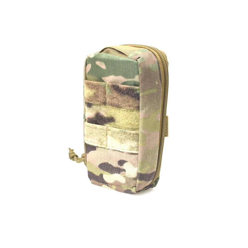 Imagem -04 - Tactical Vest Bolsa Bolsa para o Telefone Móvel Molle Peito Admin Gps Garmin 62sc Rino650 Emdom