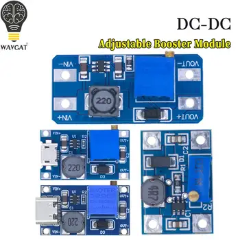 5 adet 10 adet MT3608 DC-DC yükseltmeli dönüştürücü güçlendirici güç kaynağı modülü Boost yükseltme kartı MAX çıkışı 28V 2A WAVGAT