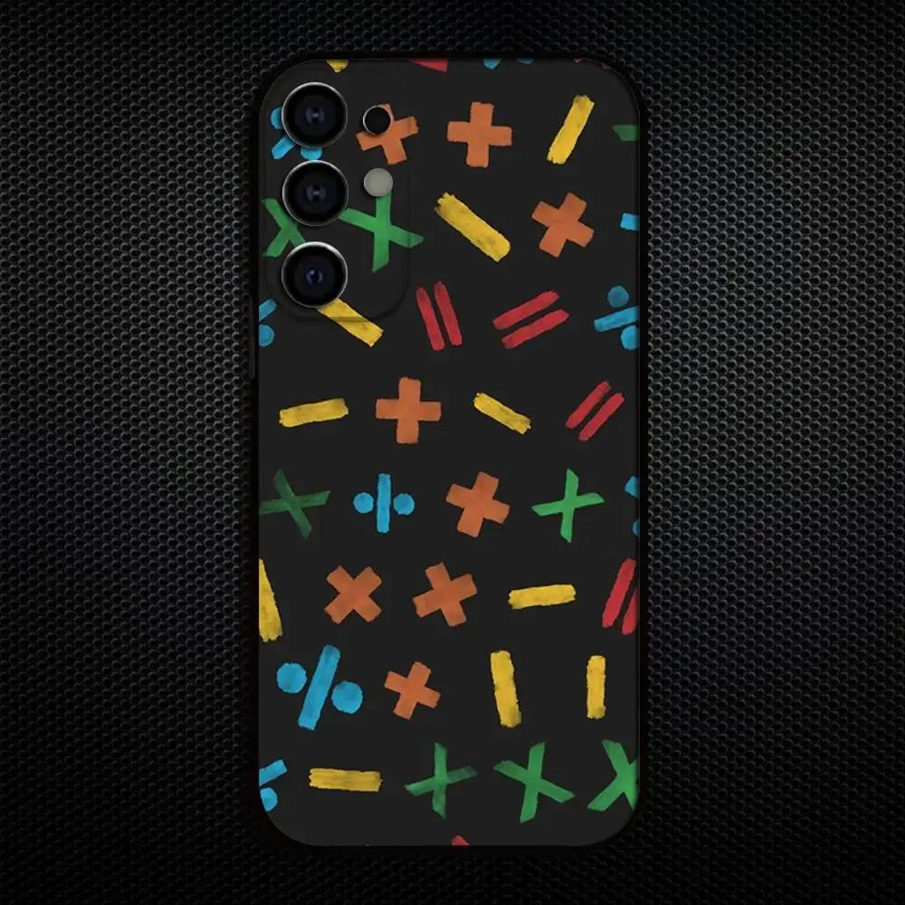 حافظة هاتف Singer E-Ed S-Sheeran لهاتف سامسونج S25، S24، S23، S22، S21، S20، Plus، Fe، Lite، غطاء أسود ناعم آخر