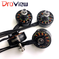 DroView 4Pcs 2807 1300KV 3-6S Brushless Motor for 7inch FPV Racing RC Drone Quadcopter Rc Parts DIY Accessories