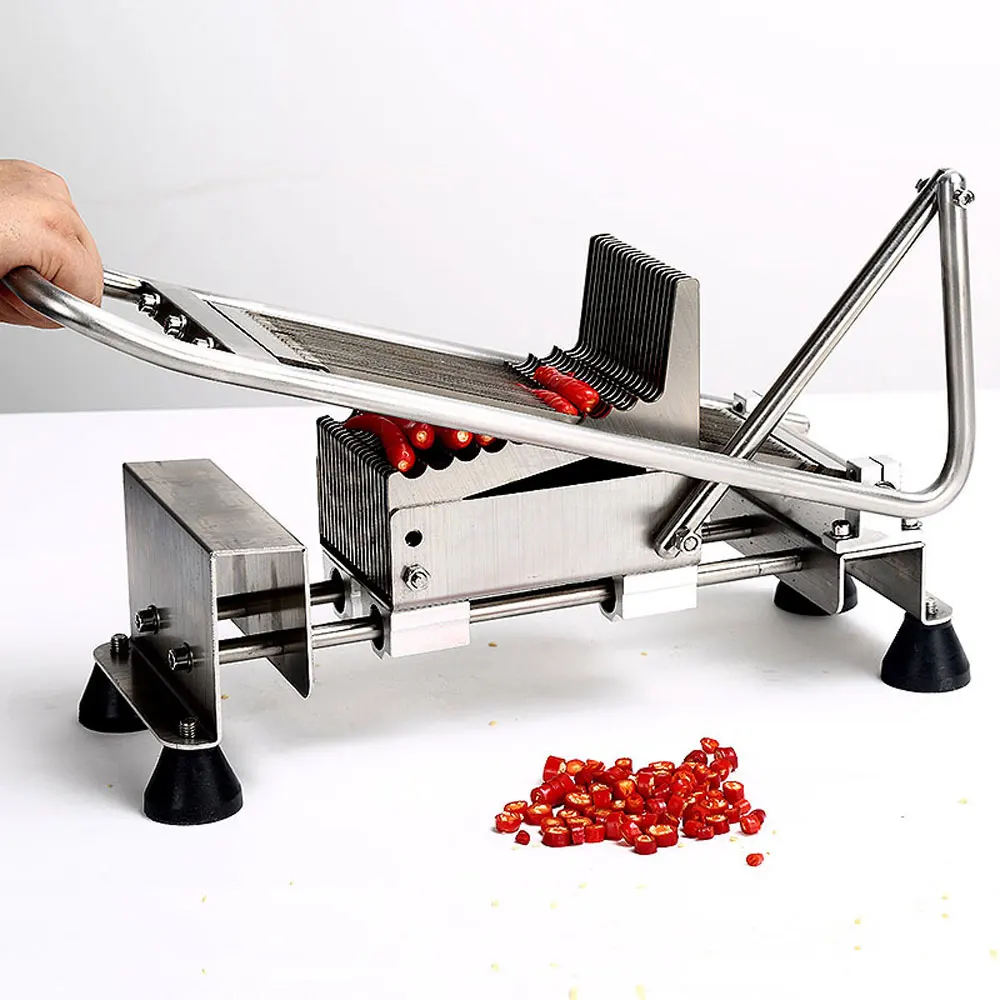 Manual Chill Chopping Machine Commercial Small Pepper Chopper Pepper Cutting Beating Machine