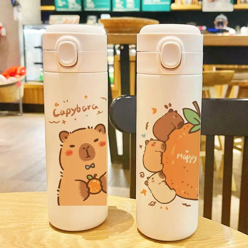Drinkfles met rietje - 40 cl - pinguin