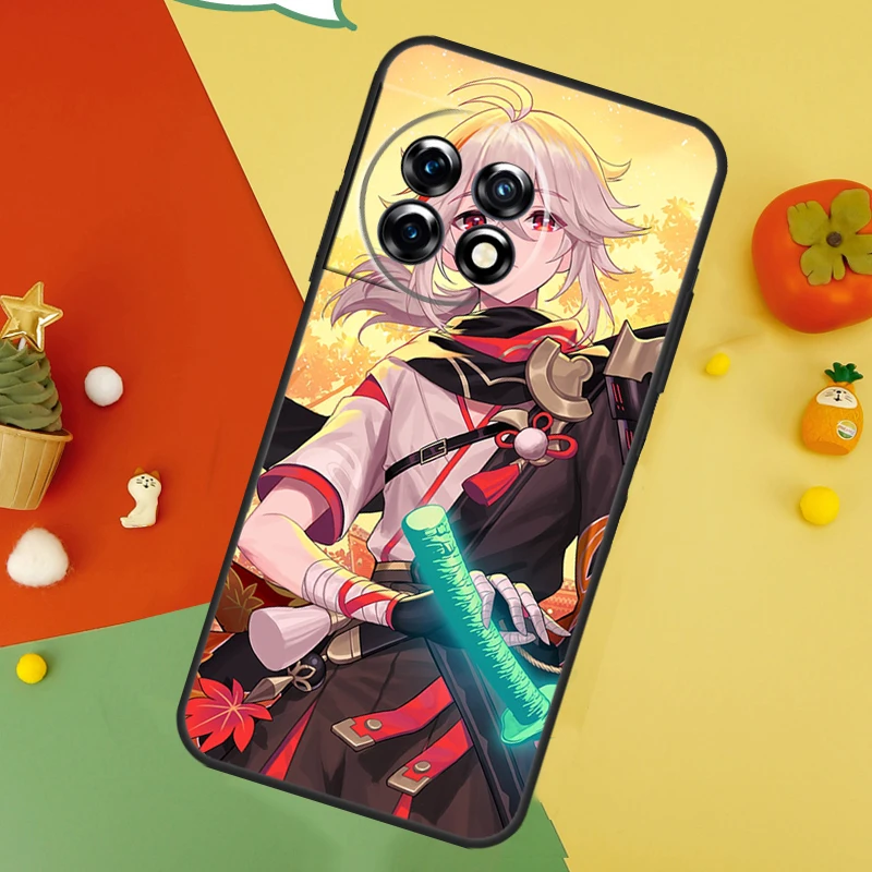 Genshin Impact Kaedehara Kazuha Case For OnePlus Nord N20 N30 N10 Nord 3 2T CE 2 Lite OnePlus 12 11 10 Pro 8T 10T 10R Cover