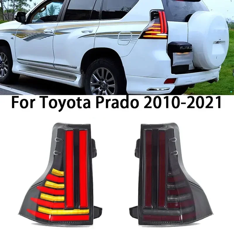 

LED Tail Light Rear Lamp for Lexus GX460 2010-2022 Toyota Prado 2010-2021 with Start Animation DRL Rear Lamp Car Accessories