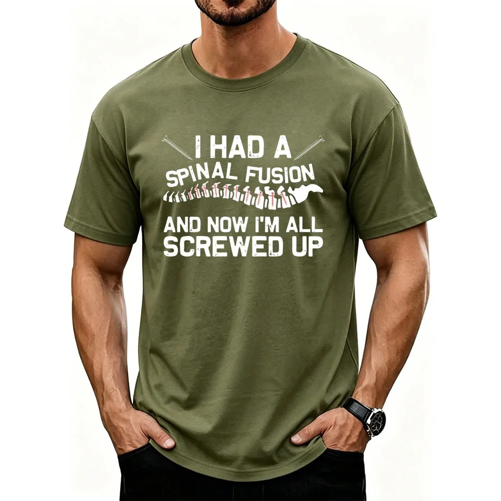 Scoliosis Spinal Fusion Back Surgery Recovery Unisex Shirt Gift - Picture 1 of 5