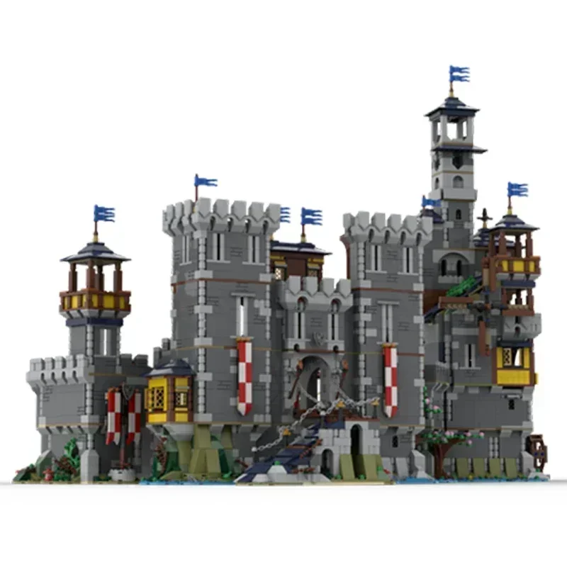 Moc Building Bricks modello di fortezza militare Hightower Castle Technology blocchi modulari regali giocattoli di natale set fai da te assemblaggio