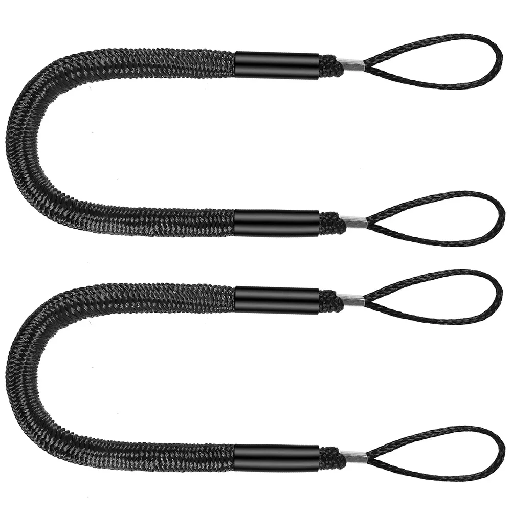 Temporary Mooring Boat Spring Rope Boating Activities Stretches To 5.5 Feet Secure Boat Docking Solution Elastic Rope