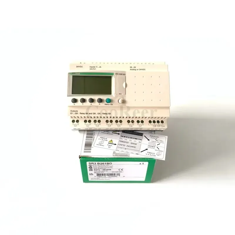 Zelio Logic Basic Programming Controller SR2 SR3 SR2B201BD SR2A201FU SR2B201B SR2B201FU SR3B261BD SR3B261JD SR3B262BD PLC Contro