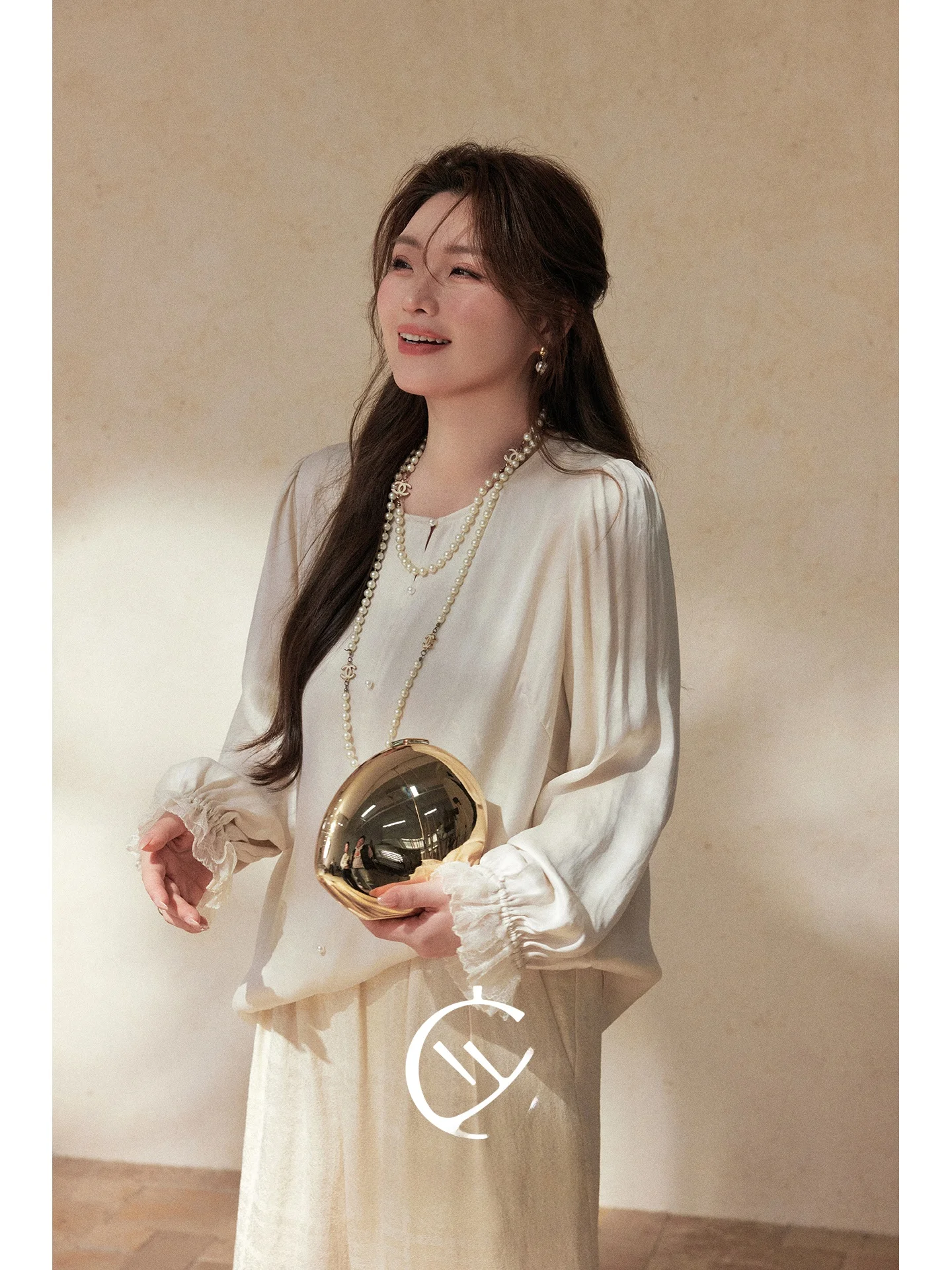 

Miss ng plus Size Women's irt Bla Label High-End Feeling Lantern Sve Top Long Sve Commute Sle Regular Length
