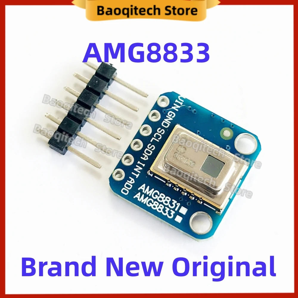 

Brand New Original AMG8833 IR 8*8 Thermal Imager Array Temperature Sensor Module 8x8 Infrared Camera Sensor